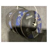Gemini 4" x 1/4" x 5/8" Grinding Wheel x6