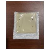 Leviton® 25Pk Ivory 2-Gang Blank Wall Plates