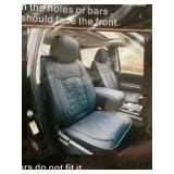 Set of (2) Tundra Front Seat Covers in Black