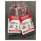 Diablo 5 Pc. Concrete Hammer Bit Set x2