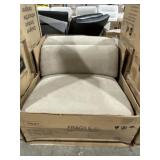 Armless Single Seat Chair in Soho Sand