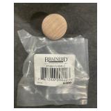 Bag of (25) 1" Birch Wood Cabinet Knobs