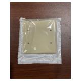 Leviton® 25Pk Ivory 2-Gang Blank Wall Plates
