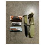(4) Assorted Pocket Knives for One Money