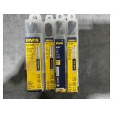 Irwin S&D Drill Bits x7