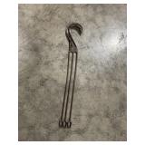 Case of Hanging Basket Hooks in Brown