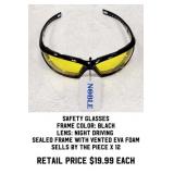 Safety Glasses x12