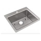 Elkay® 25" x 22" Dual Mount Single Bowl Sink