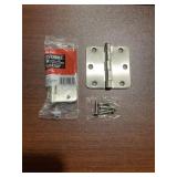 Case of (100) 3" Door Hinges in Nickel x2