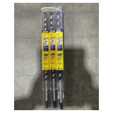 Irwin WeldTec Ship Auger Bits x3
