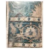 Unknown Size Area Rug in Blue Deco