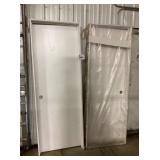 Mix RH & LH 28" x 80" Primed Interior Door x 2