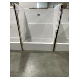 1 Piece RH Fiberglass Shower/Tub Unit