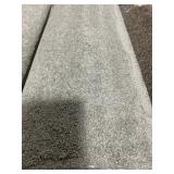 12 x 37.6 Plush Carpet in Light Gray x 450Sq Ft