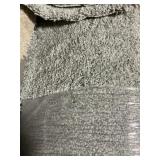 12 x 37.6 Plush Carpet in Light Gray x 450Sq Ft
