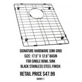 Signature Hardware Sink Grid