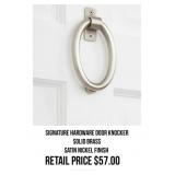 Signature Hardware Door Knocker