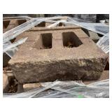 Pallet of Retaining Wall Block in Desert Blend