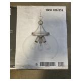 DSI Lighting 3-Bulb Pendant Light in Nickel