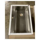 33" x 22" Stainless Steel Single Bowl Sink