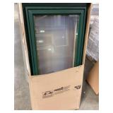 Andersenï¿½ Forest Green Casement Window Unit x 2