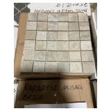 12" Beige Paradise Mosaic Tile x 30Pcs