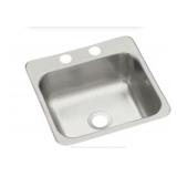 Sterlingï¿½ Stainless Steel 15" Single Bowl Bar Sink