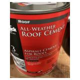 All-Weather Roof Cement x3 Cans