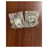 Box of Brass Coat Hooks x2 boxes