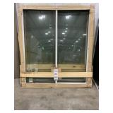 70" Double Sliding Glass Door