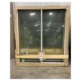 70" Double Sliding Glass Door