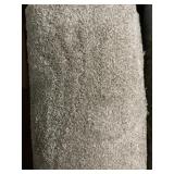 12 x 17.2 Beige Plush Carpet x 206SF
