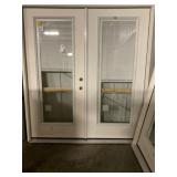 74" x 82" LH Fiberglass Exterior French Door