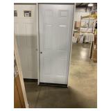 32" x 80" RH Steel 6-Panel Exterior Door