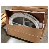 Andersenï¿½ White Oval Fixed Window Unit x 2