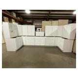 16Pc 36" Arcadia White Kitchen Set