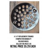 4-1/4" Replacement Strainer x20