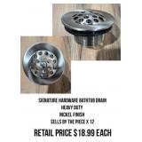 Signature Hardware Bathtub Drain x12