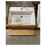 23-1/2" x 19" Single Bowl Sink