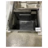 24" x 22" Single Bowl Sink