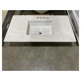 40" x 22" Single Bowl Vanity Sink