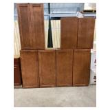 Wall Cabinet Set in Maple Cognac x 4Pcs