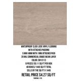 Waterproof Click Lock Vinyl Flooring w/Pad x1445SF