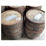 55 Gallon Oak Bourbon Barrel x 2