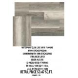 Waterproof Click Lock Vinyl Flooring w/Pad x1595SF