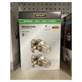 Defiantï¿½ 2pk. Hall & Coset Knobs in Stainless x3