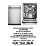 Kitchen Aid 24" Dishwasher With Warranty