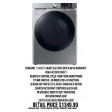 Samsung 7.5 Cu.Ft. Smart Electric Dryer w/Warranty