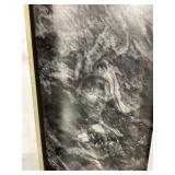 25-1/4" x 121" Black Formica Countertop