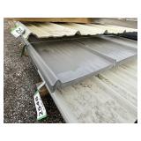 Mixed Length Gray Metal Roofing/Siding x285 LF